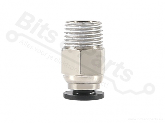 Pneufit with straight coupling PC4-01 for, among others, E3D-V6